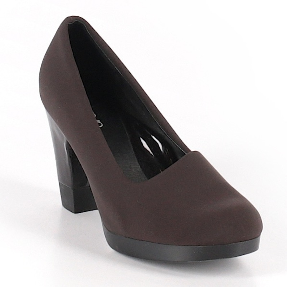 Taryn by Taryn Rose Brown Platform Heels